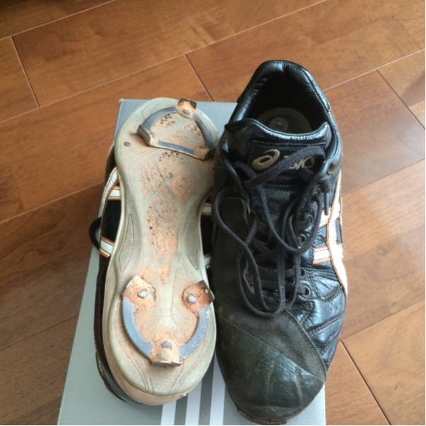 巨人 ジャイアンツ 選手 支給 実使用 スパイク②