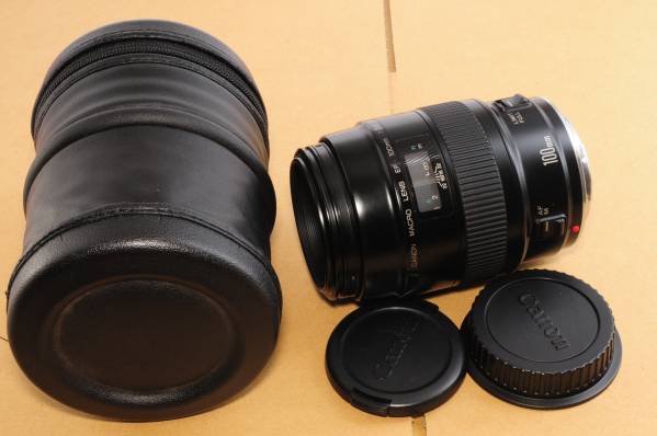美品級 Canon EF 100mm F2.8 マクロ 専用ケース付 チリなし キャノン Canon EF 100mm F2.8 マクロ + ケース 【公式通販】