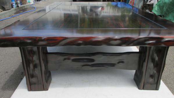 黒檀 座卓 中古