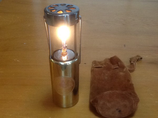 イワタニプリムス ガスキャンドルランタン IP-G-CANDLE 中古 こほ