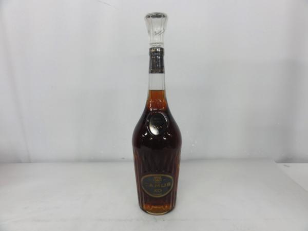 S-281】未開栓 古酒 CAMUS XO ロングネック コニャック 未開栓・古酒