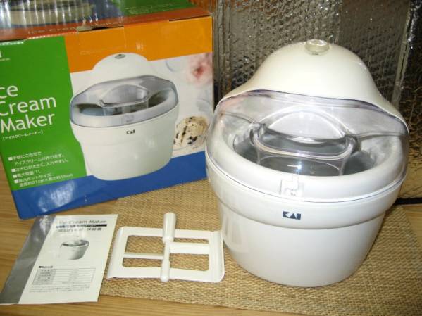 ■KAI Ice Cream Maker アイスクリームメーカー 送600円■