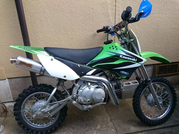専用です。他の方は購入しないでください。 KLX110L おまけ多数 ミニモト セル 福岡 陸送OK オートバイ 自動車