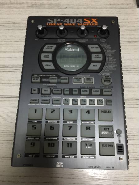 ☆美品☆ SP-404SX Roland ローランド DJ サンプラー 保証書付 ☆美品☆ SP-404SX Roland ローランド DJ サンプラー 保証書付