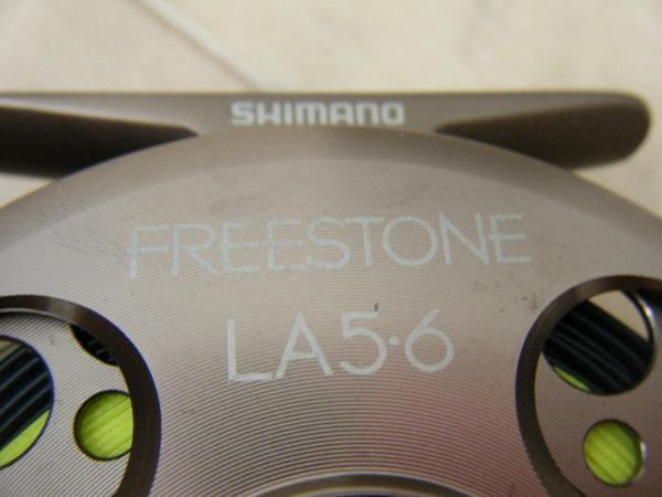 tむ7▼美品 シマノ フリーストーンLA5・6 ケース入 フライリール