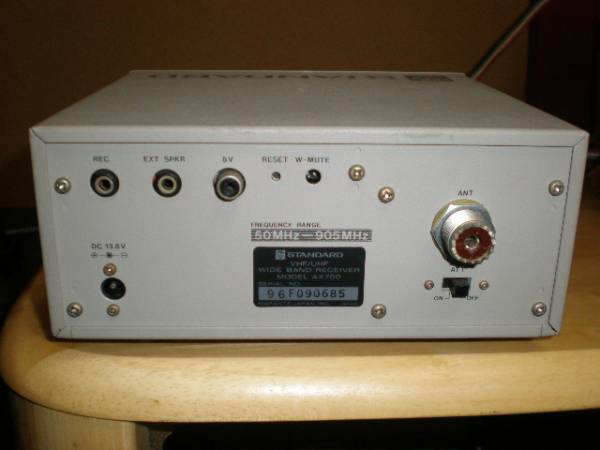AX-700 STANDARD 50-905Mz レシーバー 広帯域受信機 美品