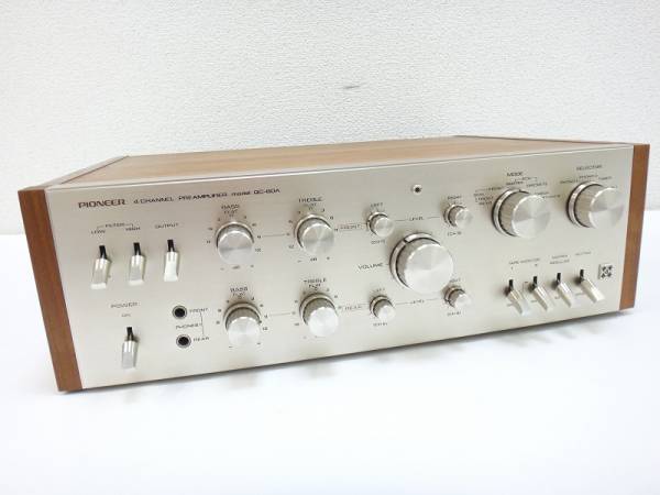 Vintage KZT0010○PIONEER 4ch プリアンプ QC-80A Pioneer QC-800A