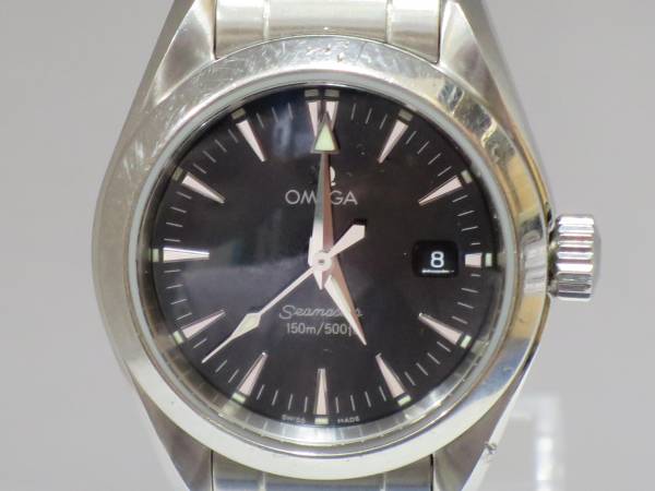 (ジャンク品)オメガ　シーマスター　レディース アクアテラ 2577