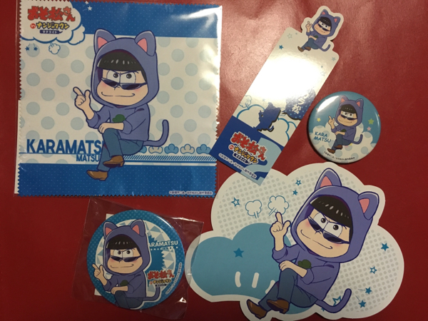 カラ松 ナンジャタウン サテライト 缶バッジ ポストカード 限定