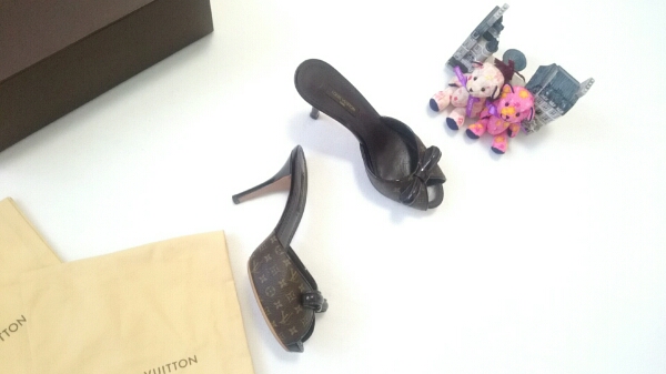 LOUIS VUITTON ルイヴィトン モノグラム サンダル 超美品 レア物