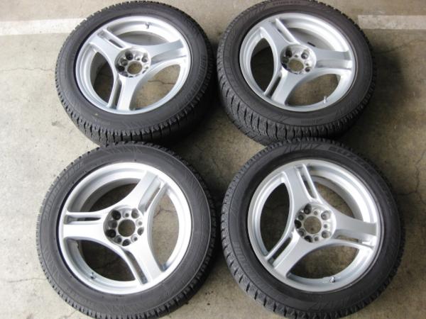 215/55R17『REVO2』中古スタッドレス＆中古アルミ4本/61 スタッドレス