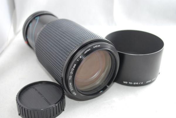 ★超極美品★MINOLTA ミノルタ MD ZOOM 70-210mm F4 フード付