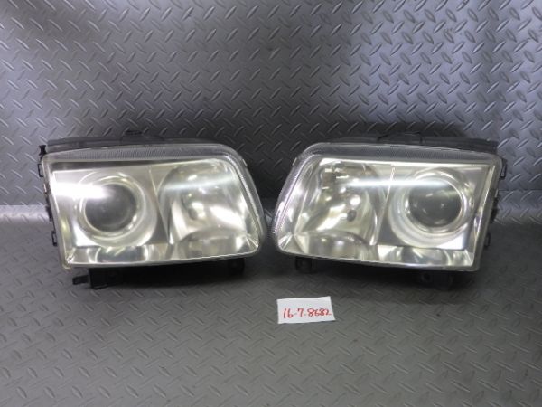 フォルクスワーゲン ポロ 6R GTI 純正 HID LEDヘッドライト 左右￼ VW純正 6N ポロ POLO GTI HID ヘッドライト 左右 点灯OK! 訳有 ☆ ポロ