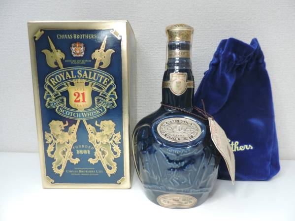未開封 ロイヤルサルート21 スコッチウイスキー ROYALSALUTE21青