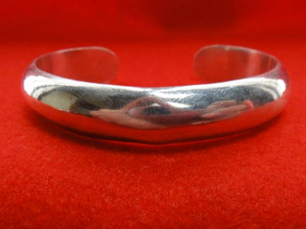 1円～ ビンテージ スターリングシルバー製 バングル メキシコ