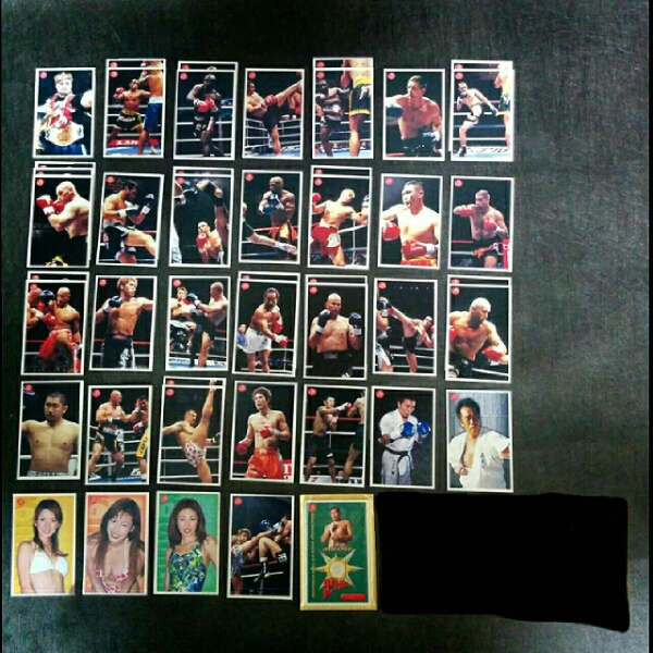 K-1◆天田 限定 実使用バンテージ カード めんこ 46枚セット