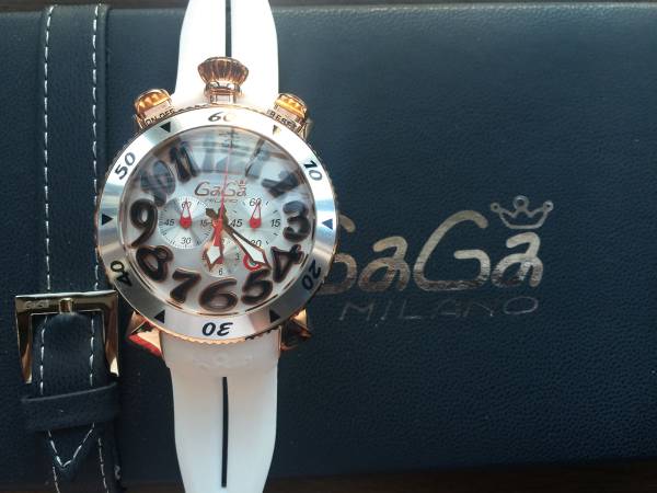 GaGa Milano Chrono 48mm 605SW　並行輸入品