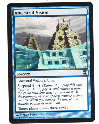 【即決】MTG 時のらせん/TSP 英語版 祖先の幻視