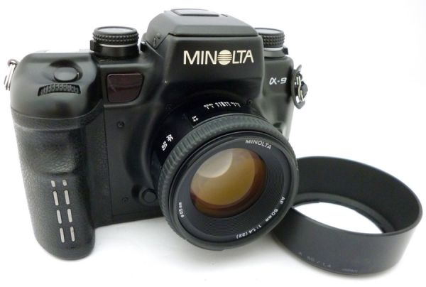 MINOLTA α-9 ミノルタ AF 50mm 1:1.4(22) 1IZZ-119L
