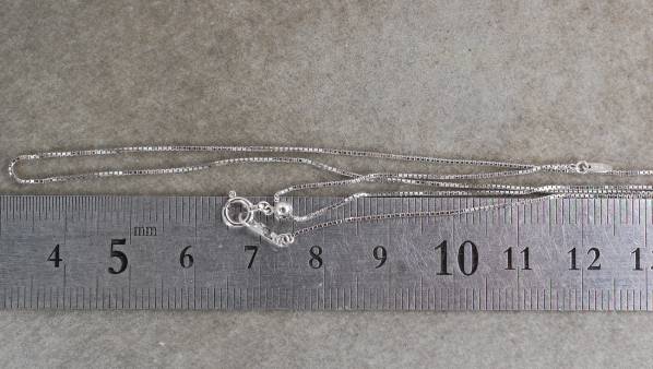 特価！1.8グラム k18wg スライド金具付き４５㌢ベネチアンNC