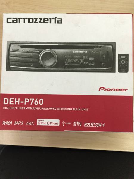 カロッツェリア DEH-P760 CD USB 箱あり 【公式通販】
