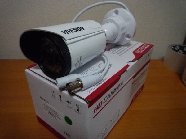 AHD 100万画素 防犯カメラ 3.6mmレンズ　新品