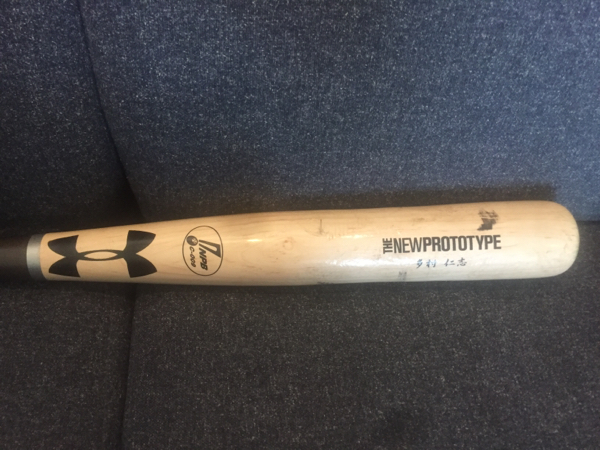 【送料無料】【実使用】中日★多村仁志★バット★横浜★福岡
