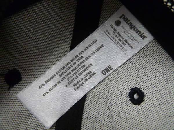 ◆ patagonia パタゴニア　刺繍ロゴ メッシュキャップ 美