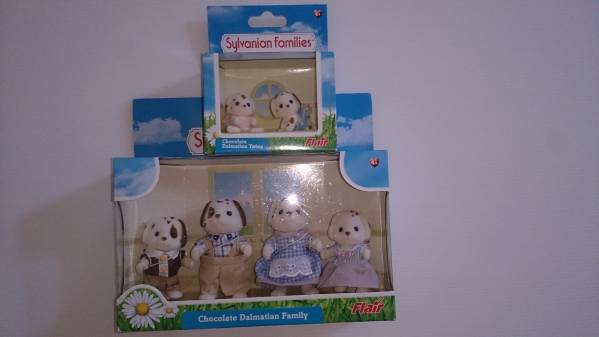 チョコレートダルメシアン ファミリーふたごちゃん/シルバニア