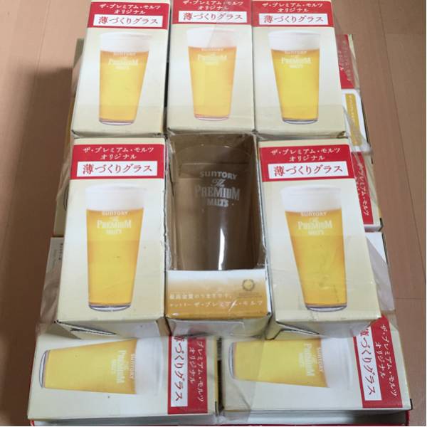プレミアム モルツ 薄づくり グラス 16個 新品未使用