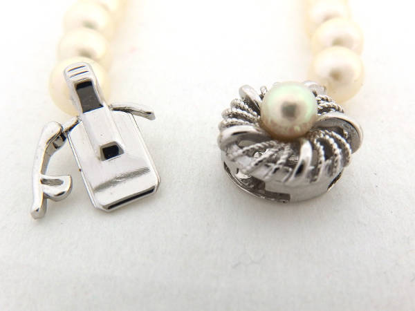 1円 美品 ベビーパール ネックレス 真珠 計3点セット CR240_4