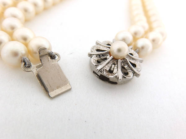 1円 美品 ベビーパール ネックレス 真珠 計3点セット CR240_5