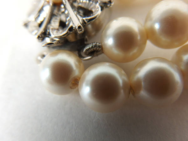 1円 美品 ベビーパール ネックレス 真珠 計3点セット CR240_9