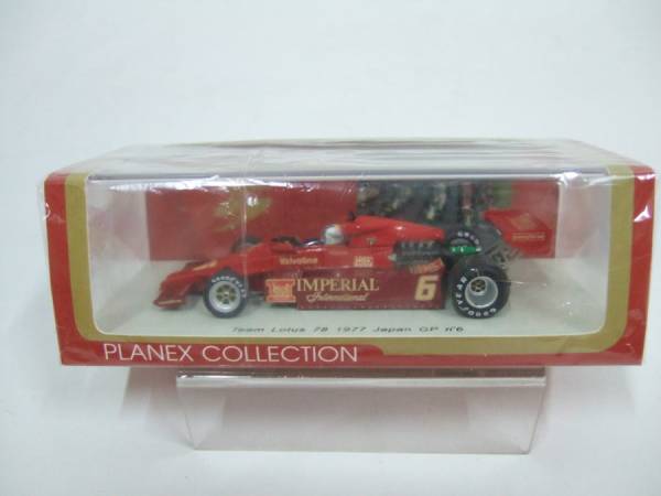 プラネックス1/43 チームロータス 78 #6 1977 日本GP G.ニルソン