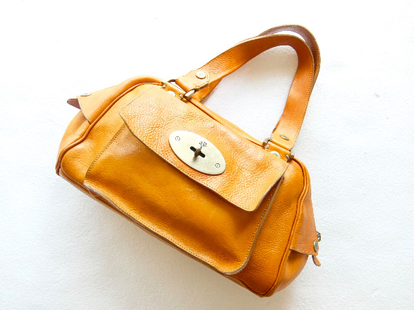 MULBERRY・マルベリー・レザー製・ハンドバッグ