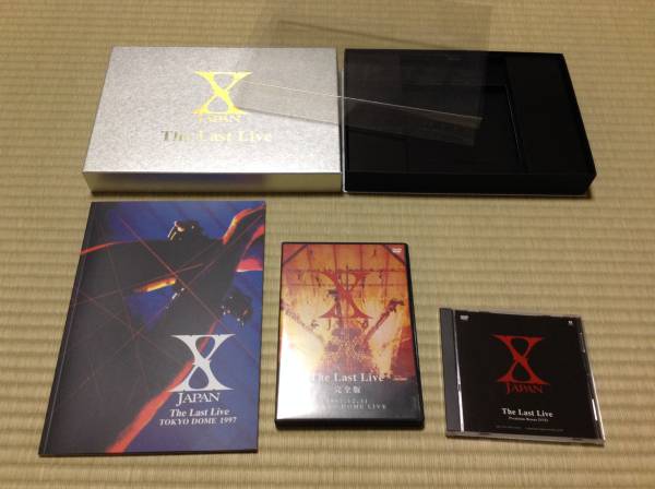 XJAPAN The Last Live DVD 完全版　コレクターBOX ◇X JAPAN THE LAST LIVE 完全版 コレクターズBOX DVD-BOX 即決 X