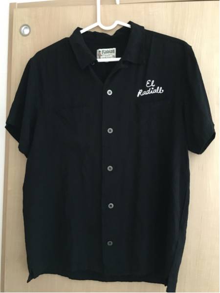 ボウリング calee ボーリングシャツ M 黒