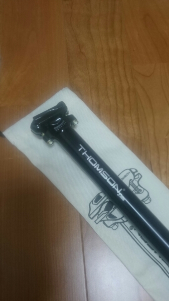 美品 thomson トムソン シートポスト 27.2x410 