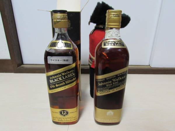 ジョニーウォーカー ブラックラベル 白金ラベル 2本セット ジョニーウォーカー 2本組 ブラックラベル 750ml 【公式通販】