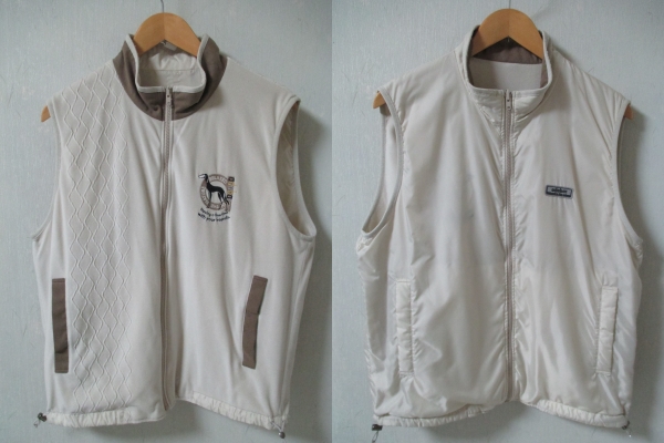 日本製 adabat アダバット リバーシブル ゴルフベスト サイズⅣ