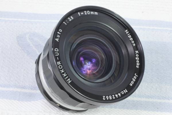 Nikon ニコン Nikkor UD Auto 20mm f3.5 Ai改 ニコンNIKKOR-UD Auto 20mm f3.5 Ai改・リヤキャップ付き 【公式通販】