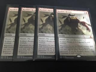 MTG 英語 - Kozilek's Command 4枚 通常版 MH3 コジレックの命令 of