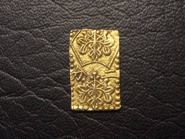 明治二分判金 重さ 約3.05g 明治二分金二分金 0 量