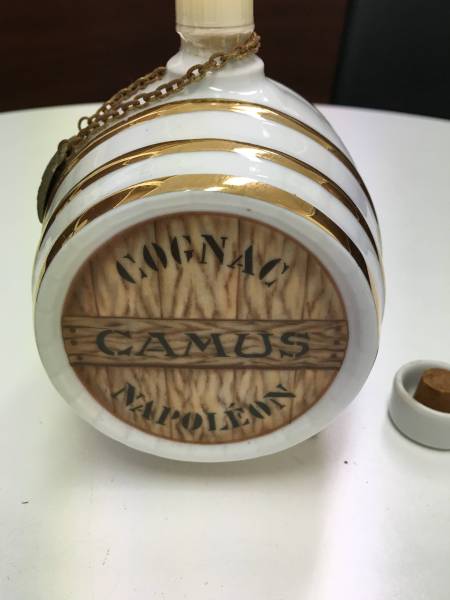 ☆カミュナポレオン☆樽型白陶器☆未開封商品