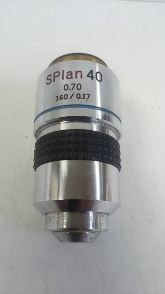 オリンパス OLYMPUS Splan 40 0.7 160/0.17 顕微鏡対物レンズ