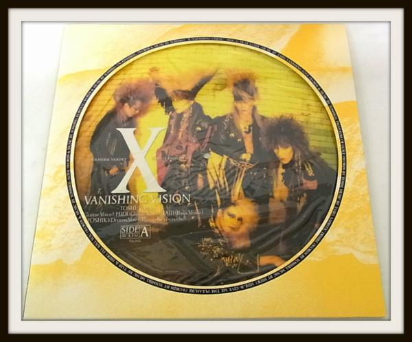 X JAPAN◇VANISHING VISION 限定ピクチャーLP/YOSHIKI/HIDE/04 【公式