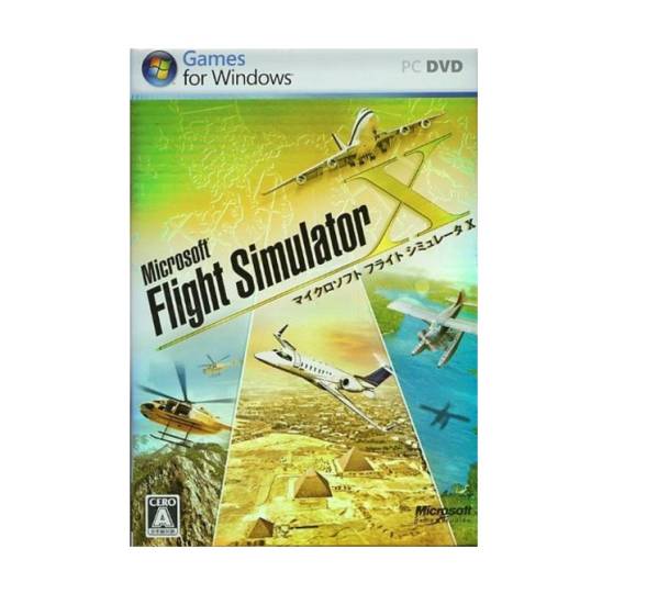 【新品未開封】マイクロソフト　フライトシュミレータ　Ｘ 未開封 microsoft flight simulatorX 日本語版 マイクロソフト