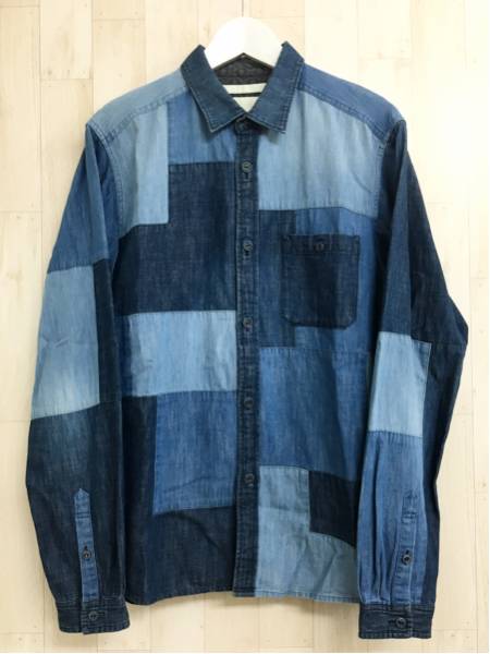 美品 15ss White Mountaineering デニム フランケン シャツ 2