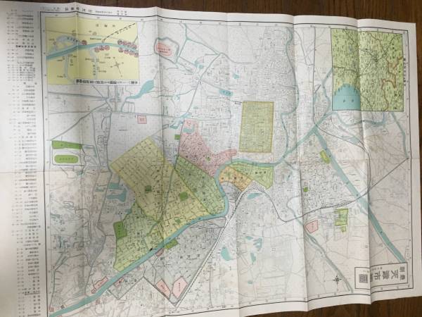 天津租界交通図　古地図