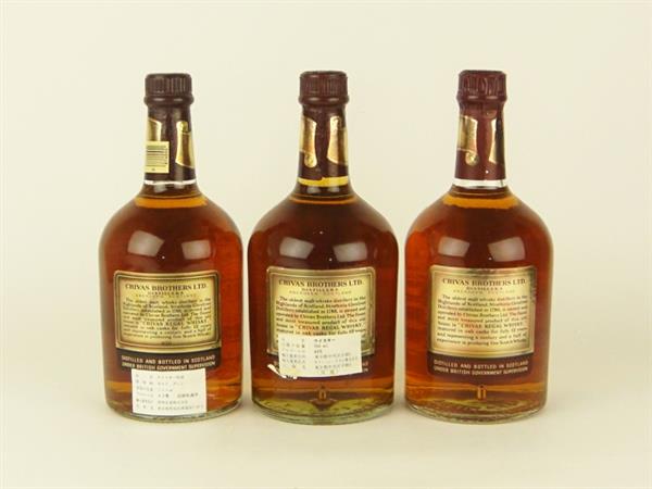 シーバスリーガル ウイスキー 3本セット 未開栓 酒 飲料 ウイスキー